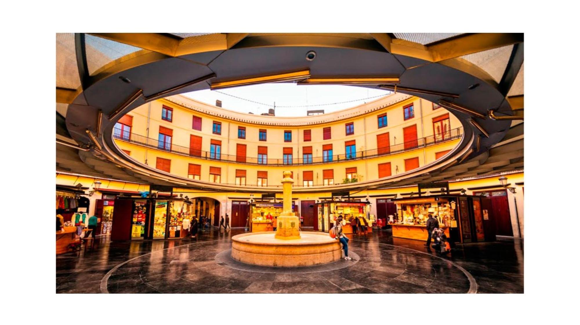 Plaza Redonda Center Lägenhet Valencia Exteriör bild